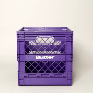 Butter Goods Record Crate Purple