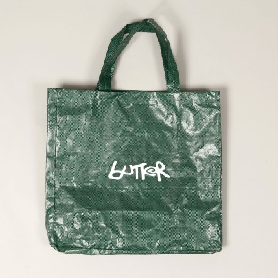 Butter Goods Beach Tote Bag Green Black