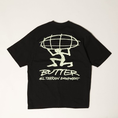 Butter Goods Terrain Tee Black Green