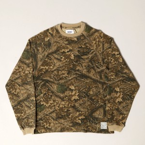 Butter Goods Waffle LS Top Forest Camo