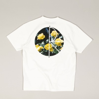 Polar Märtas Roses Fill Tee White