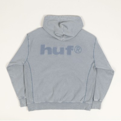 HUF Pacific Zip Hoodie Wash Blue