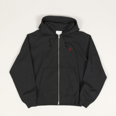 Gramicci One Point Zip Hoodie Vintage Black
