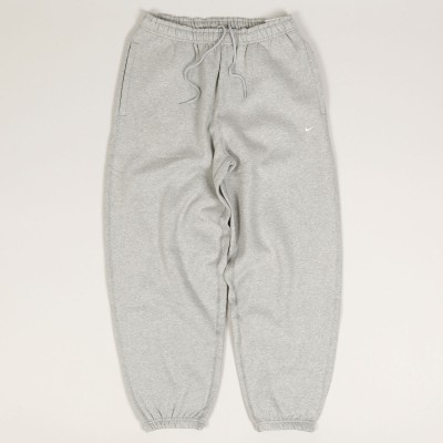 Nike Solo Swoosh Pants Grey White