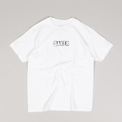 Baker Brand Logo Tee White