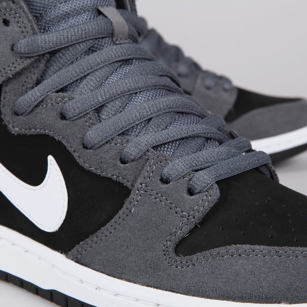 Nike SB Dunk High Dark Grey White Black Skateboarding Nike SB Adidas Vans Online Shop POPNAME.cz