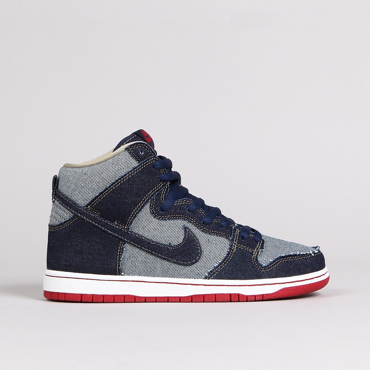nike sb dunk high reese denim