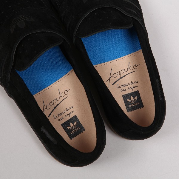 Adidas Acapulco Slip Core Black Gum - Skateboarding, Nike SB