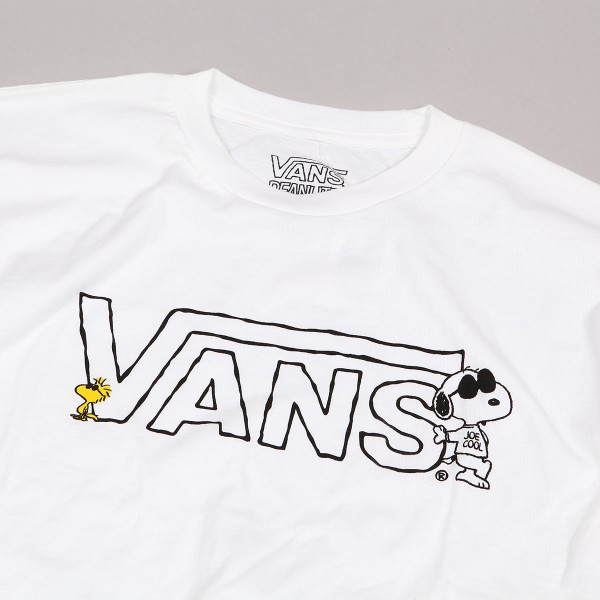 Vans x Peanuts SS Snoopy Tee White Boty Vans POPNAME.cz