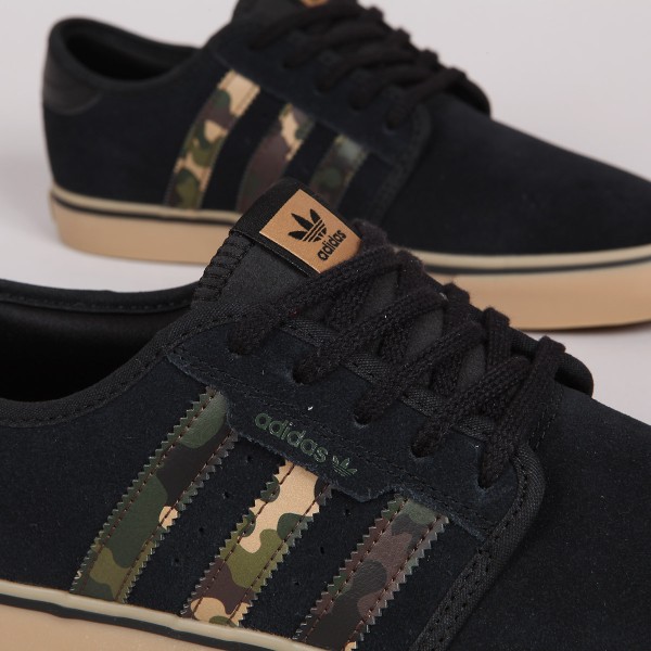 Adidas Seeley Core Black Camo Gum Skateboarding Nike SB Adidas Vans Online Shop POPNAME.cz