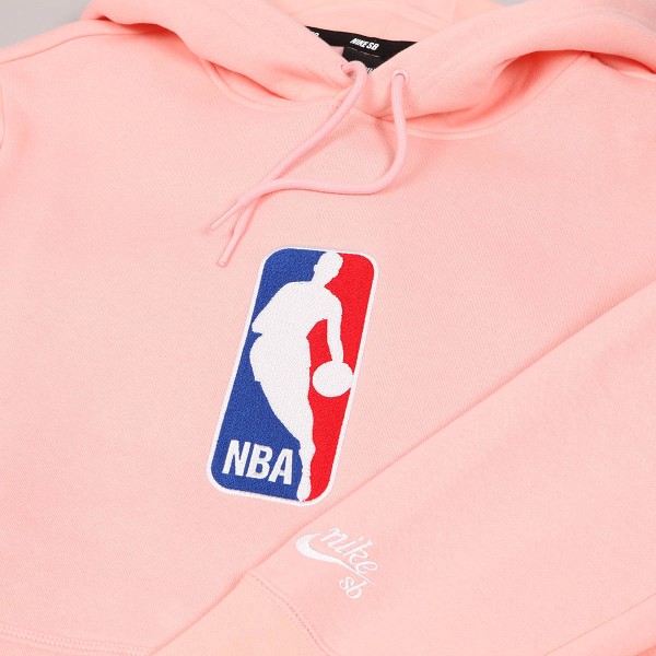 Nike SB x NBA Icon Hoodie Bubble Gum Pink Skateboarding Nike SB Adidas Vans Online Shop POPNAME.cz