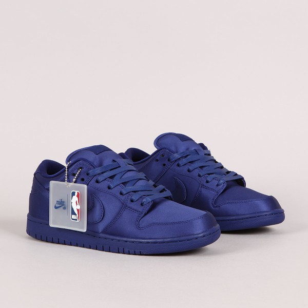Nike SB x NBA Dunk Low TRD Deep Royal Blue Skateboarding, Nike