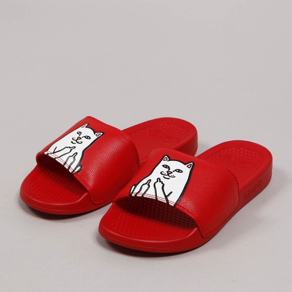 Ripndip Lord Nermal Slides Red Skateboarding Nike SB Adidas