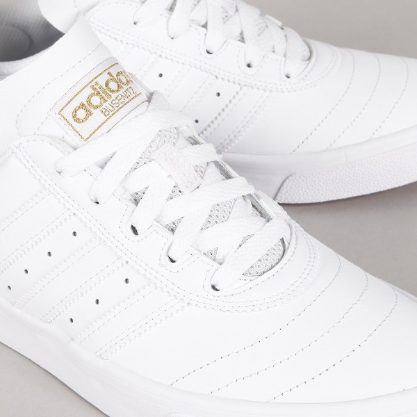 Adidas Busenitz Vulc All White Gold Skateboarding Nike SB Adidas Vans Online Shop POPNAME.cz