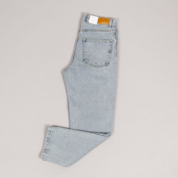 Polar 90 Denim Jeans Light Blue Skateboarding Nike SB Adidas Vans Online Shop POPNAME.cz