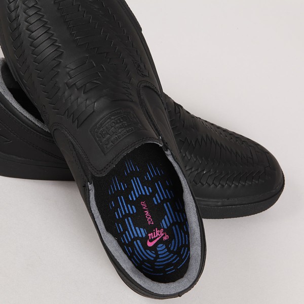 Nike SB Janoski Slip RM Crafted All Black Skateboarding, Nike SB