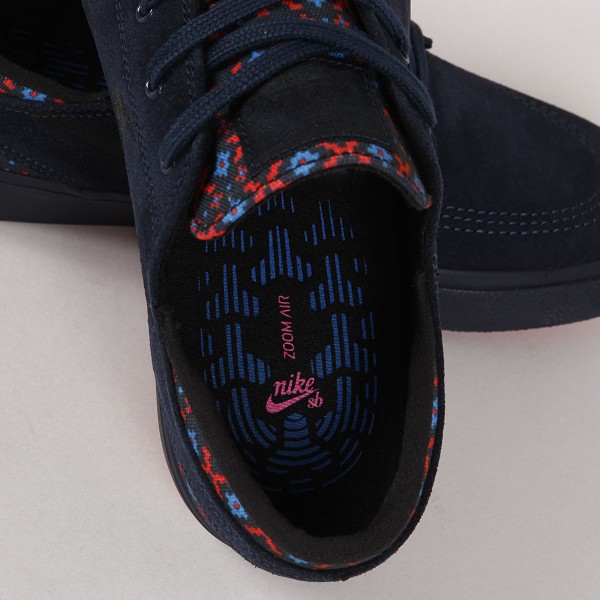 Sb zoom janoski rm premium skate shoes - dark obsidian/black shop