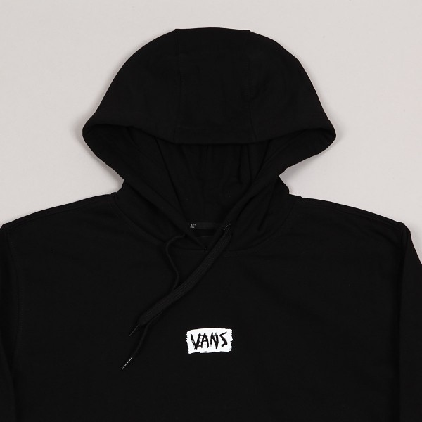 Vans Scratched Hoodie Black White Boty Vans POPNAME.cz