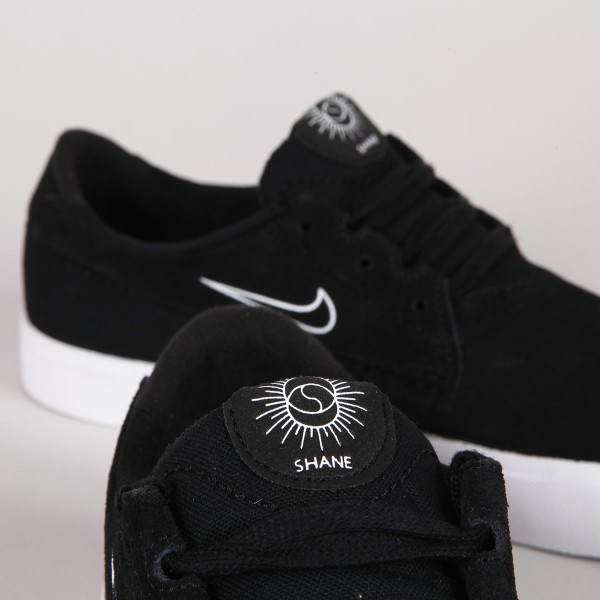 Nike SB Shane Black White - Skateboarding, Nike SB, Adidas