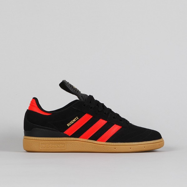 Adidas Busenitz Core Black Solar Red Gum Skateboarding Nike SB Adidas Vans Online Shop POPNAME.cz
