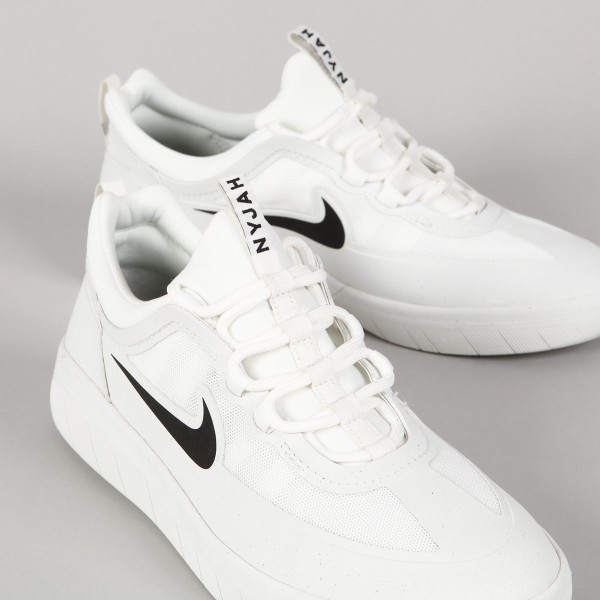 Nike SB Nyjah Free Summit White Black Skateboarding, Nike SB