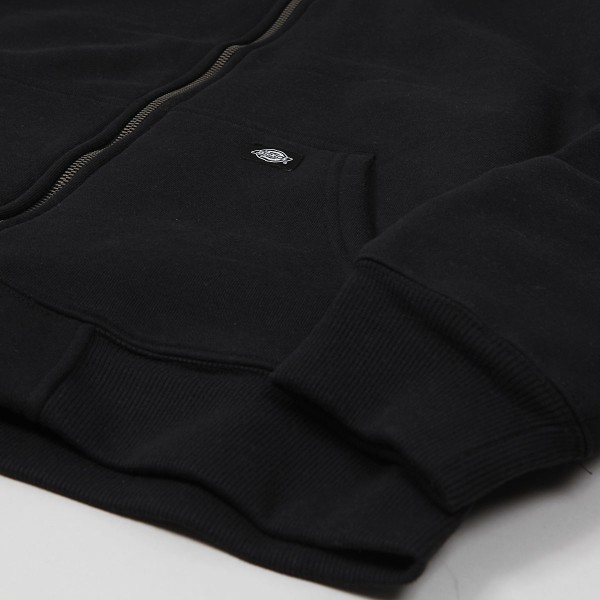 Dickies Frenchburg Zip Hoodie Black Skateboarding Nike SB Adidas Vans Online Shop POPNAME.cz