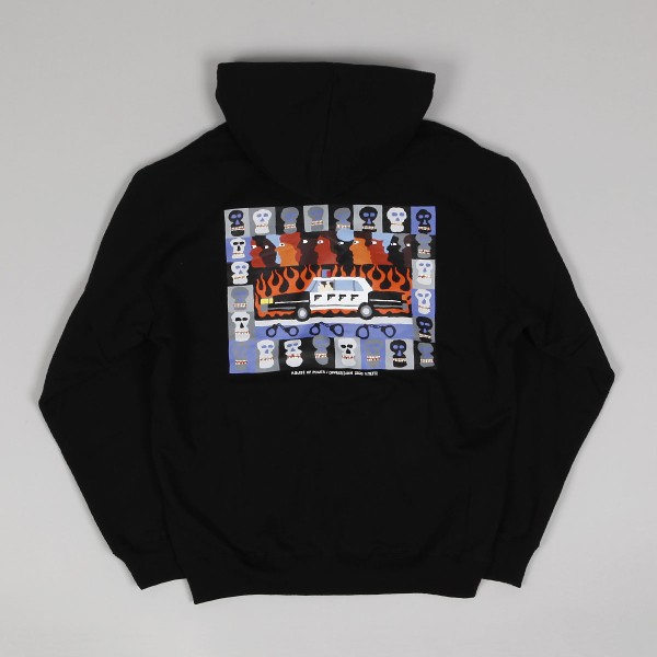 Polar ACAB Hoodie Black Skateboarding Nike SB Adidas Vans Online Shop POPNAME.cz