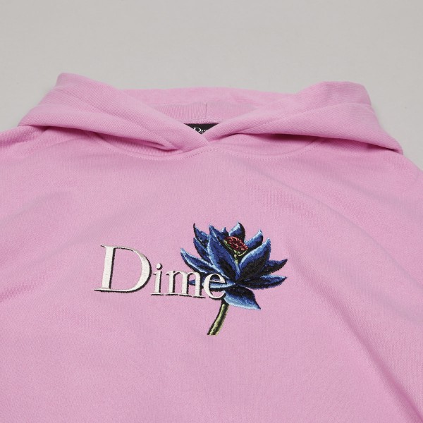 Dime Black Lotus Hoodie Light Pink - Skateboarding, Nike SB 