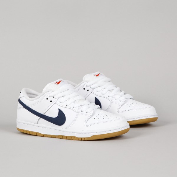 Nike SB Dunk Low Pro OL White Navy - Skateboarding, Nike SB, Adidas, Vans,  Online Shop | POPNAME.cz