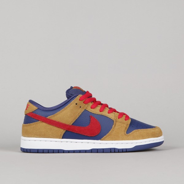 Nike SB Dunk Low Pro Wheat Red - Skateboarding, Nike SB, Adidas  