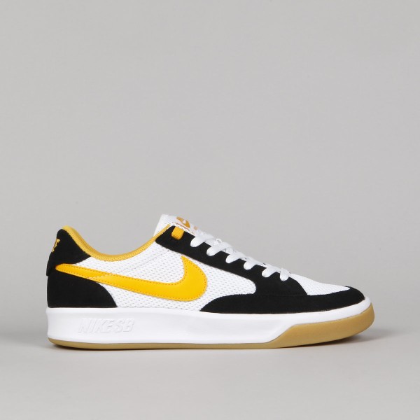 nike sb adversary black university gold white