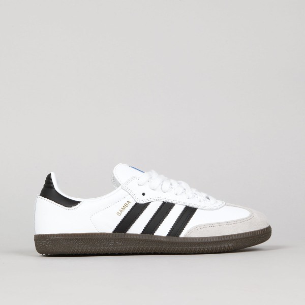 Adidas Samba ADV White Core Black Skateboarding Nike SB Adidas