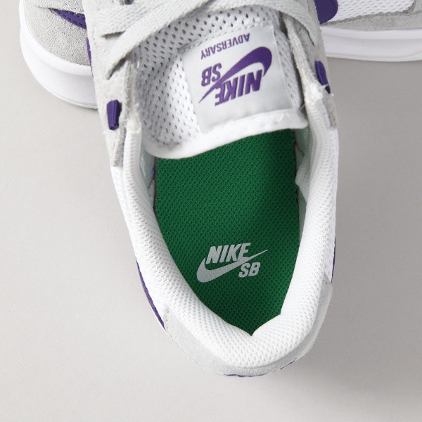 Nike SB Adversary Grey Fog Purple - Skateboarding, Nike SB