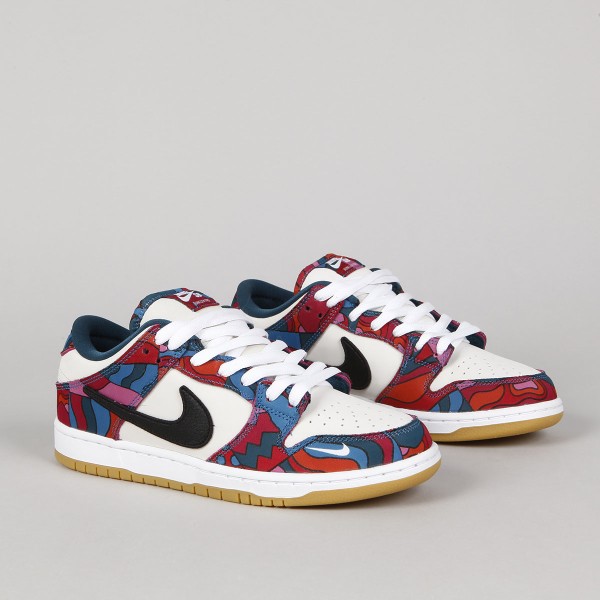Nike SB Dunk Low Pro Parra Skateboarding, Nike SB, Adidas, Vans