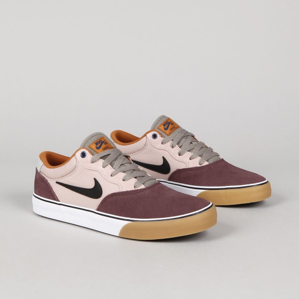 Nike SB Chron 2 Wine Black Pink Skateboarding Nike SB Adidas
