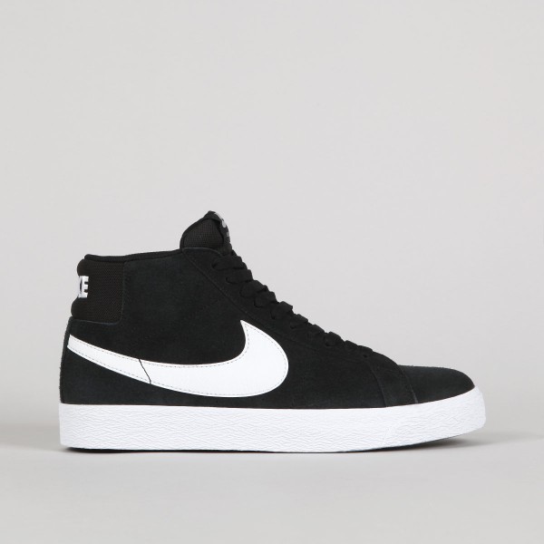 nike sb blazer black white