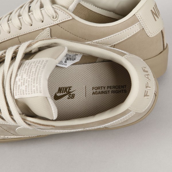 Nike SB x FPAR Blazer Low Khaki Rattan Skateboarding, Nike SB