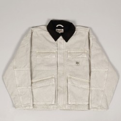 Stussy Washed Shop Jacket Bone - Skateboarding, Nike SB, Adidas, Vans,  Online Shop | POPNAME.cz