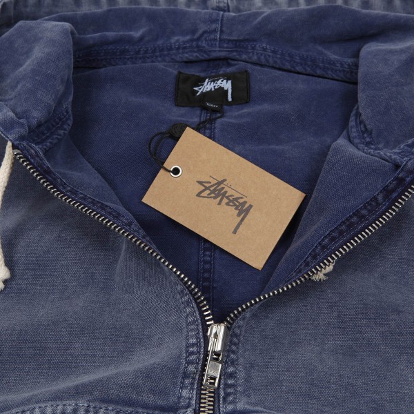 Stussy Stone Washed Work Jacket Blue - Skateboarding, Nike SB