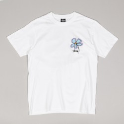 Stussy Flower Tee White