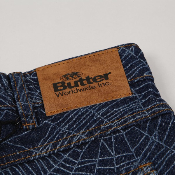 Butter Goods Web Denim Pants Dark Indigo - Skateboarding, Nike SB, Adidas,  Vans, Online Shop | POPNAME.cz