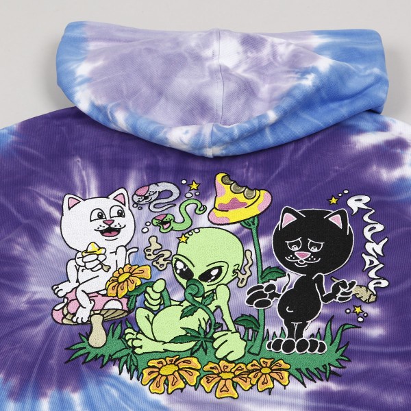 Ripndip Friday Jr Hoodie Purple Lilac Dye Skateboarding Nike SB Adidas Vans Online Shop POPNAME.cz