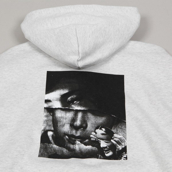 Fucking Awesome Faces Hoodie Grey - Skateboarding, Nike SB