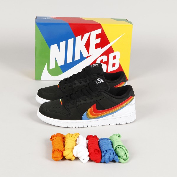 Nike SB x Polaroid Dunk Low Pro Black Black White