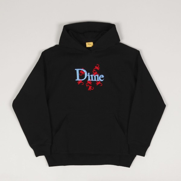 Dime Classic Monke Hoodie Black Skateboarding Nike SB Adidas Vans Online Shop POPNAME.cz