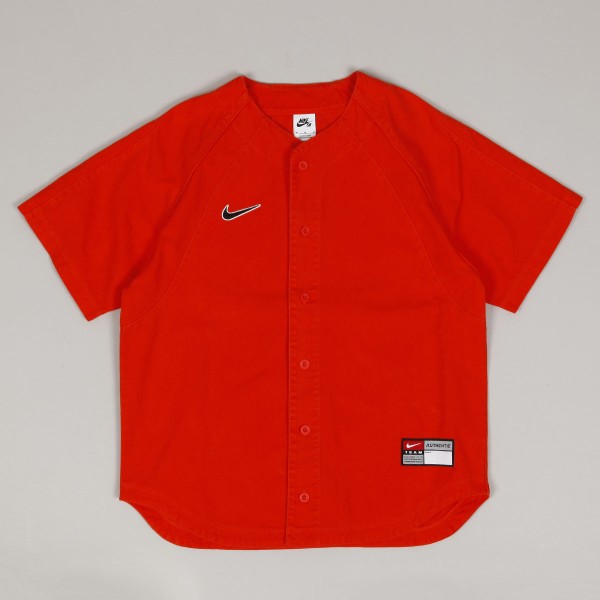 Nike SB Baseball Jersey Team Orange