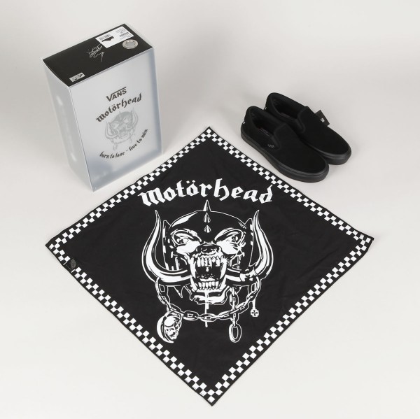 Vans x Motörhead Skate Slip-On Black Boty Vans