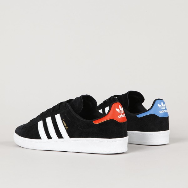 Adidas Campus ADV Black Orange Blue Skateboarding Nike SB