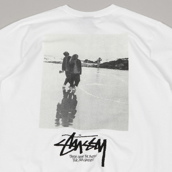 Stussy Low Tide Tee White - Skateboarding, Nike SB, Adidas