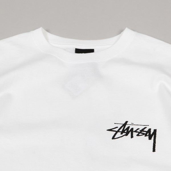 Stussy Low Tide Tee White - Skateboarding, Nike SB, Adidas
